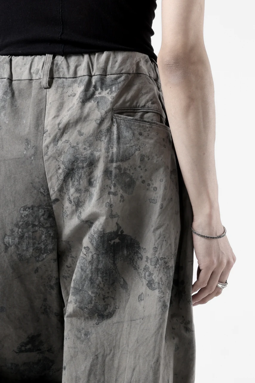 COLINA W TUCK TROUSERS / ANCIENT DYED TUSSER (DUST) - Image 38