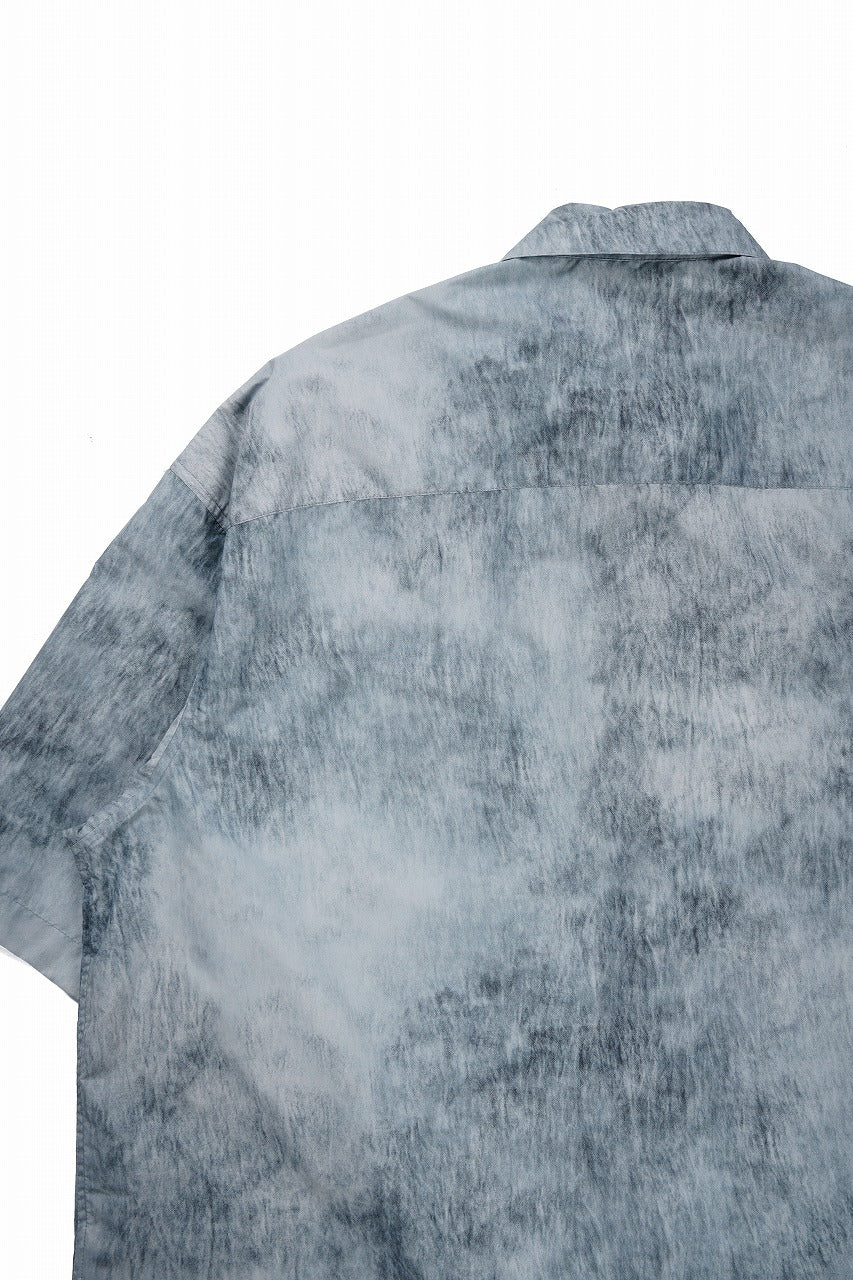 D-VEC DWR NY TAFFETA S/S SHIRT (BLUE GRAD) - Image 10