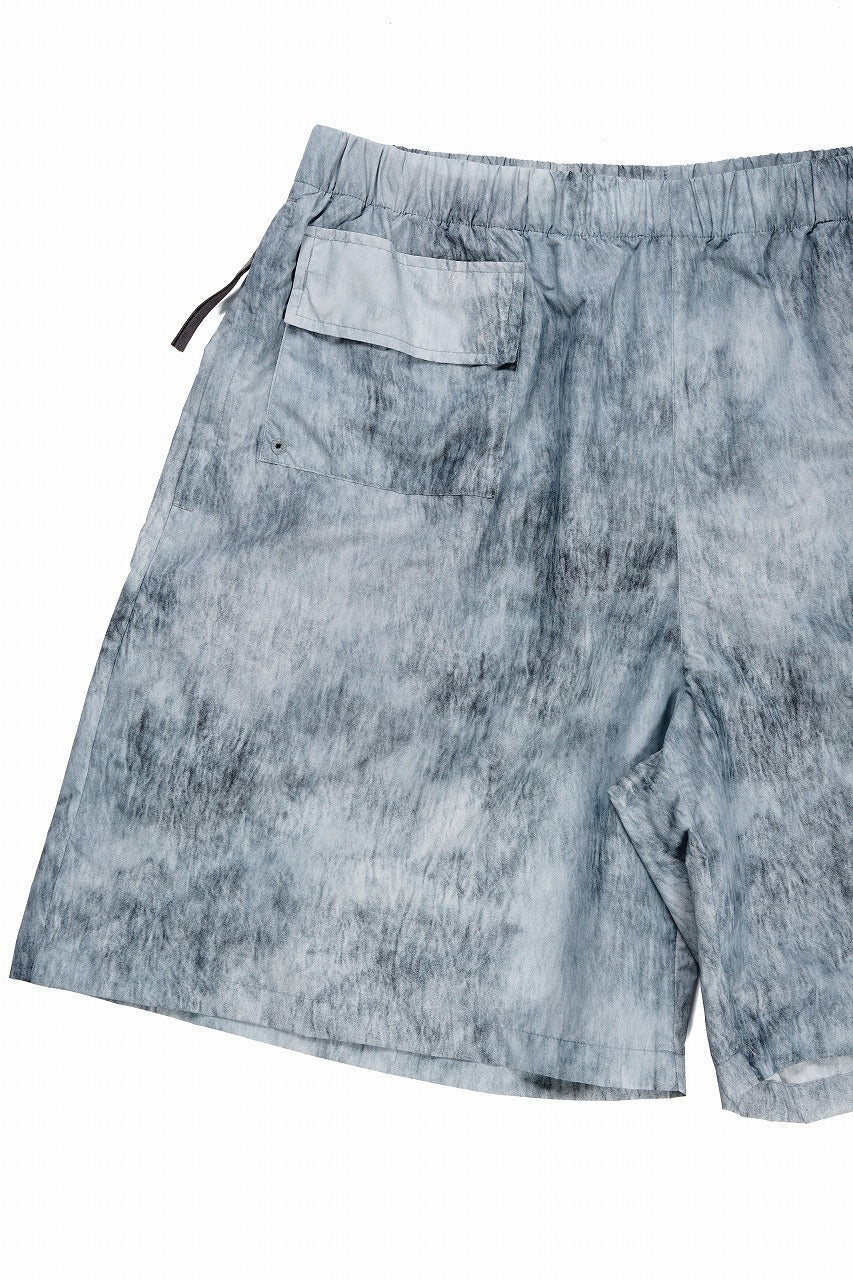 D-VEC DWR NY TAFFETA S/S SHORTS (BLUE GRAD) - Image 4