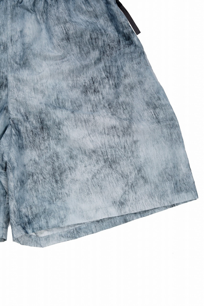 D-VEC DWR NY TAFFETA S/S SHORTS (BLUE GRAD) - Image 5