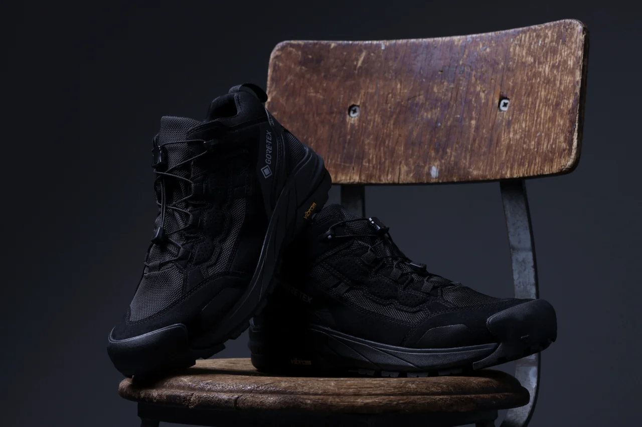 D-VEC FOGLER GORE-TEX MID SNEAKER (BLACK) - Image 47
