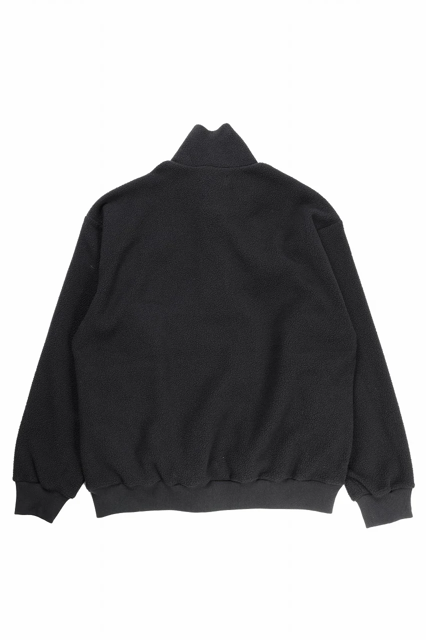 D-VEC POLARTEC® BOA FLEECE HALF TOGGLE TOP (BLACK) - Image 3