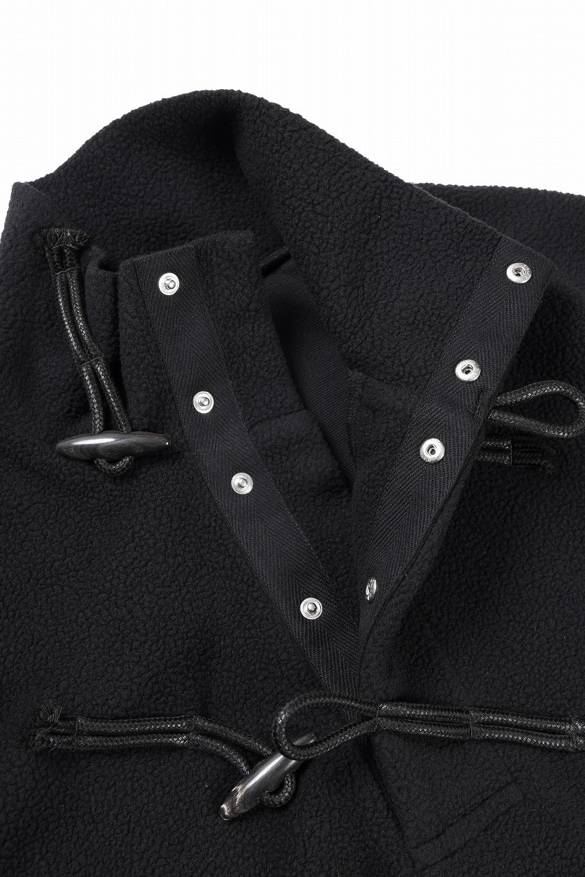 D-VEC POLARTEC® BOA FLEECE HALF TOGGLE TOP (BLACK) - Image 9
