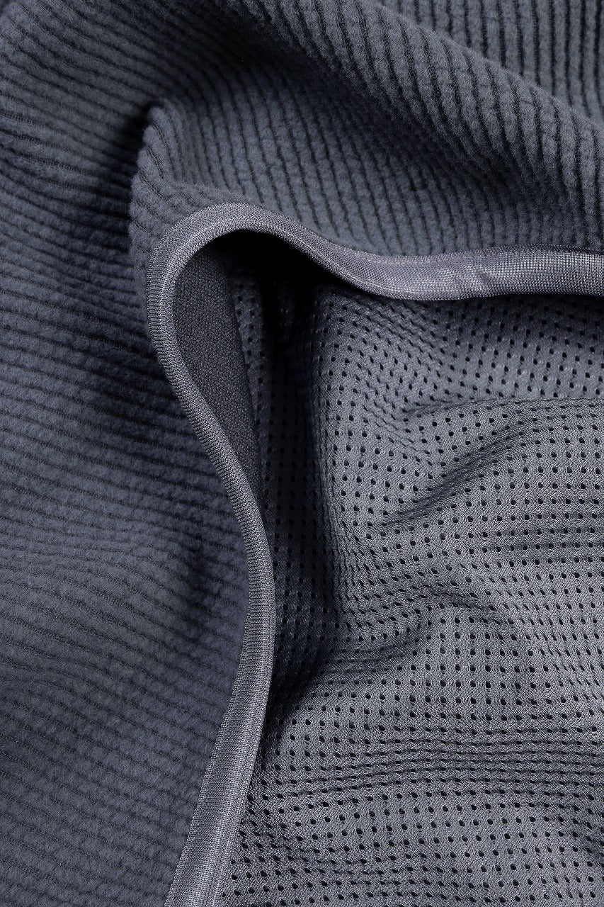 D-VEC TC KNIT CORDUROY HOODED PARKA (GREY) - Image 9