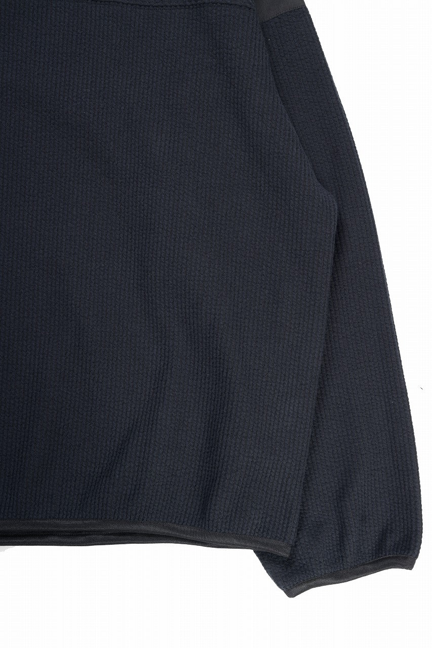 D-VEC TC KNIT CORDUROY HOODED PARKA (NAVY) - Image 11