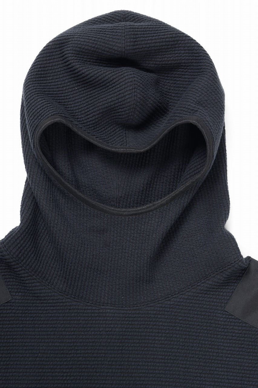 D-VEC TC KNIT CORDUROY HOODED PARKA (NAVY) - Image 6