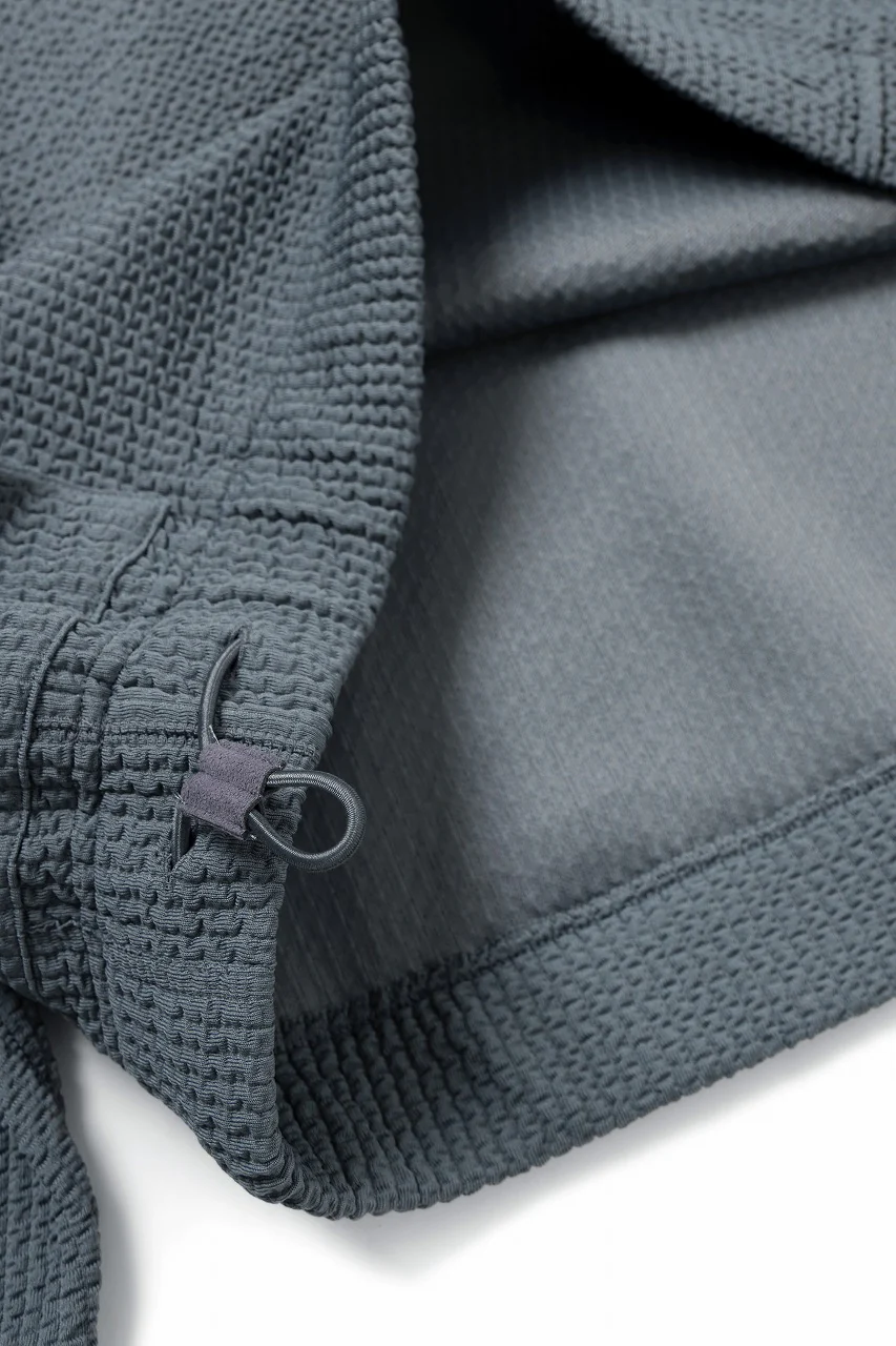 D-VEC WAFFLE KNIT PARKA (SEA SPRAY) - Image 13