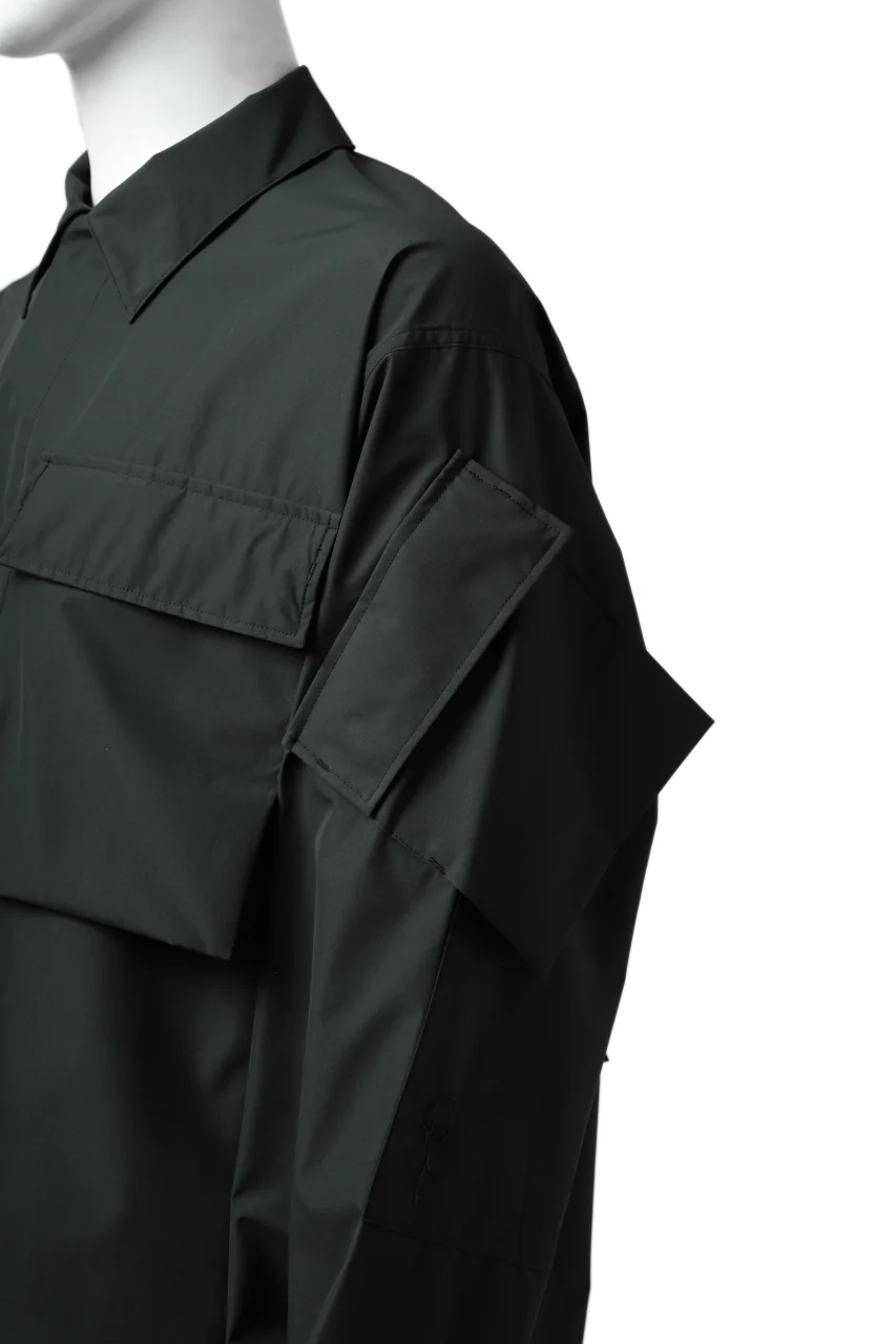 D-VEC x ALMOSTBLACK "GORETEX INFUNIUM 2L SHELL" SHIRTS JACKET (ALGIE BLACK) - Image 12