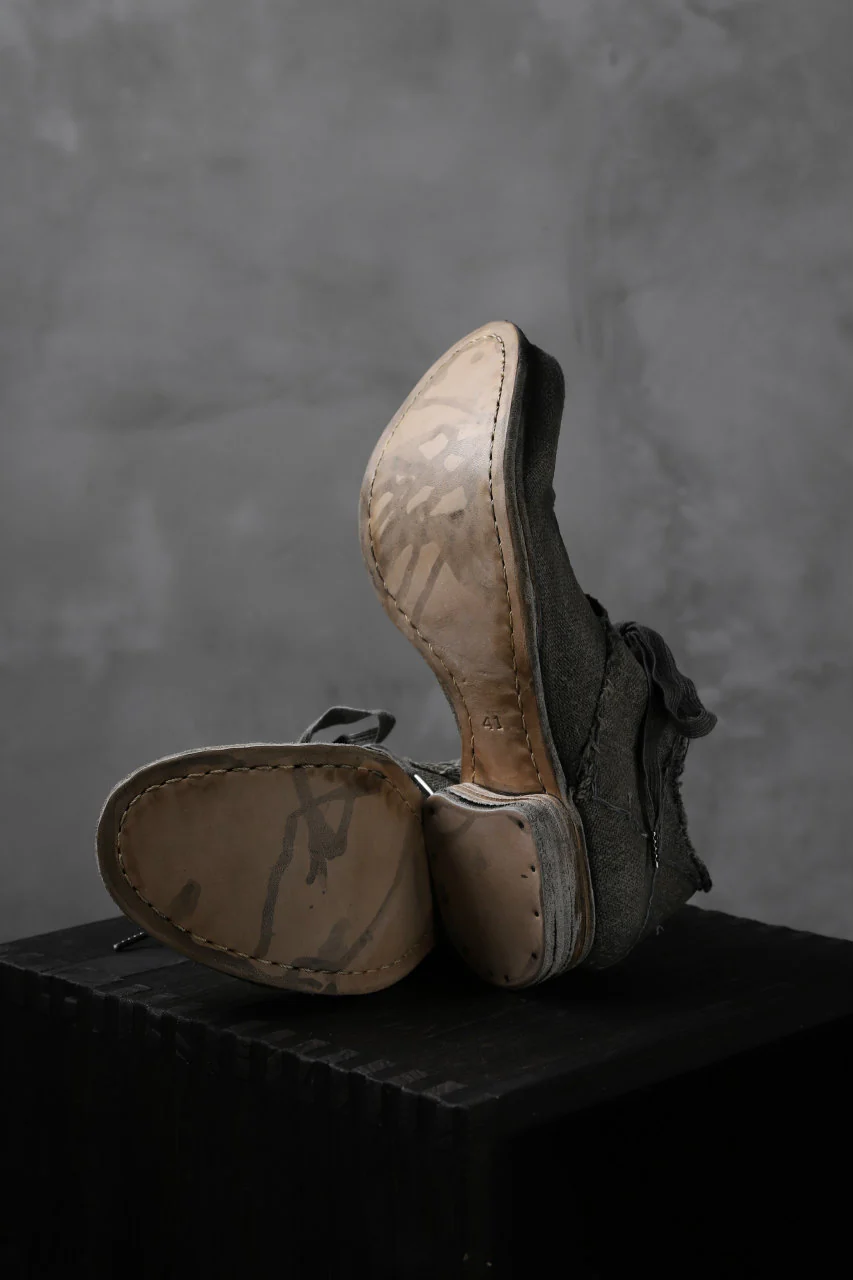 daska×Portaille exclusive for LOOM Handmade Derby Shoes (Japan Ink) - Image 14