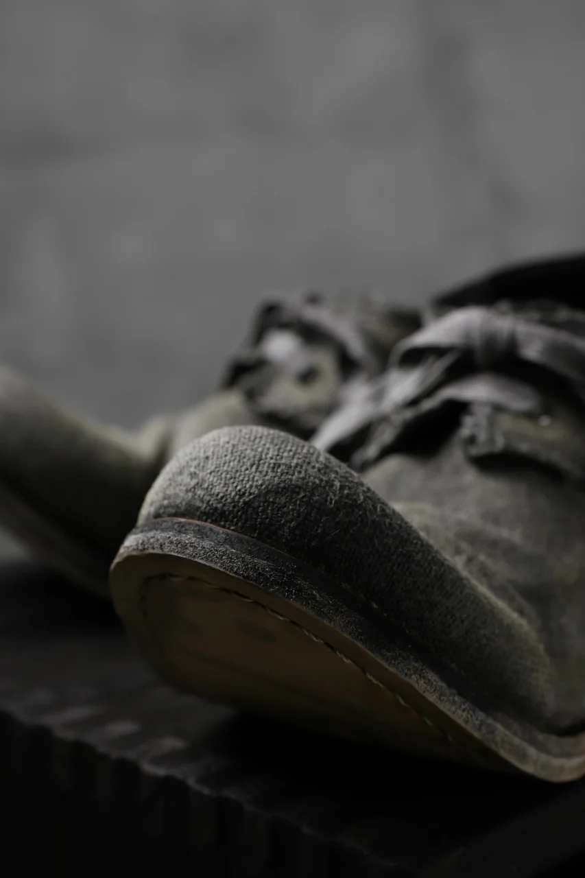 daska×Portaille exclusive for LOOM Handmade Derby Shoes (Japan Ink) - Image 17