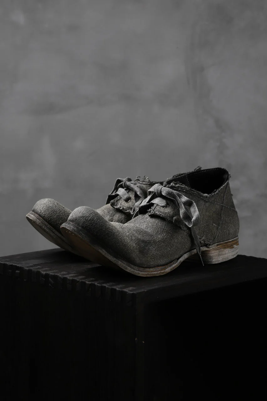 daska×Portaille exclusive for LOOM Handmade Derby Shoes (Japan Ink) - Image 3