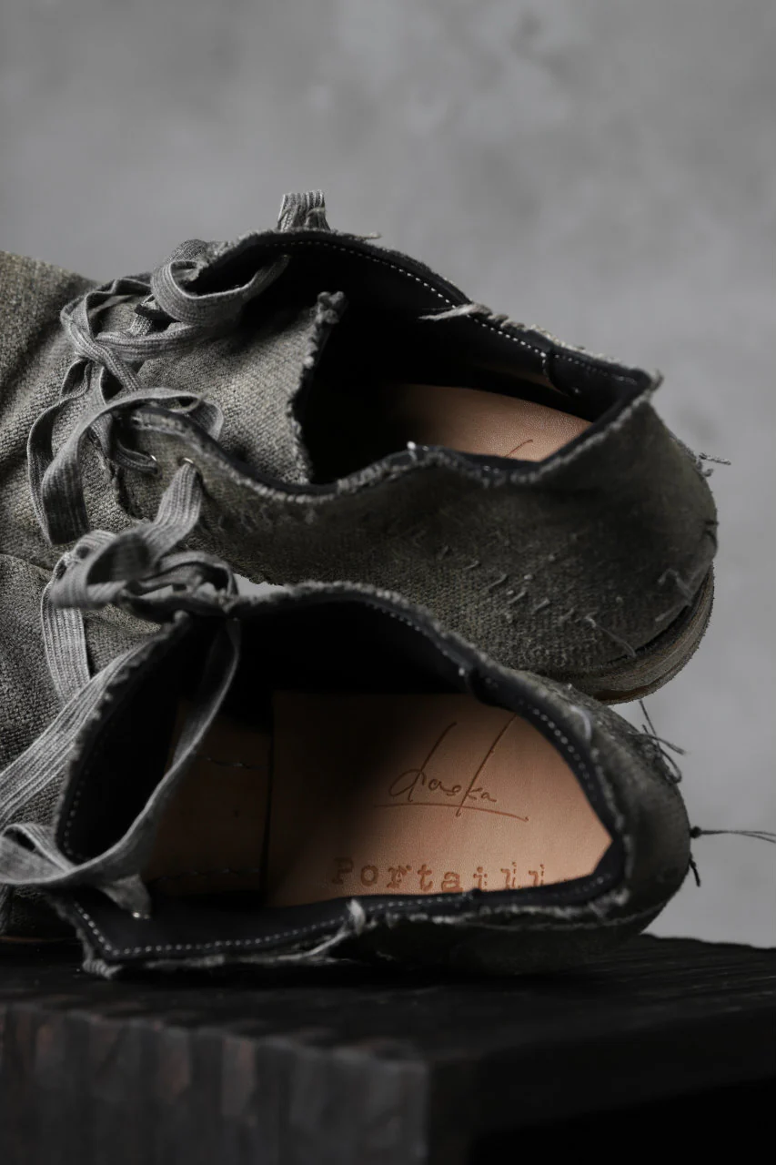 daska×Portaille exclusive for LOOM Handmade Derby Shoes (Japan Ink) - Image 34