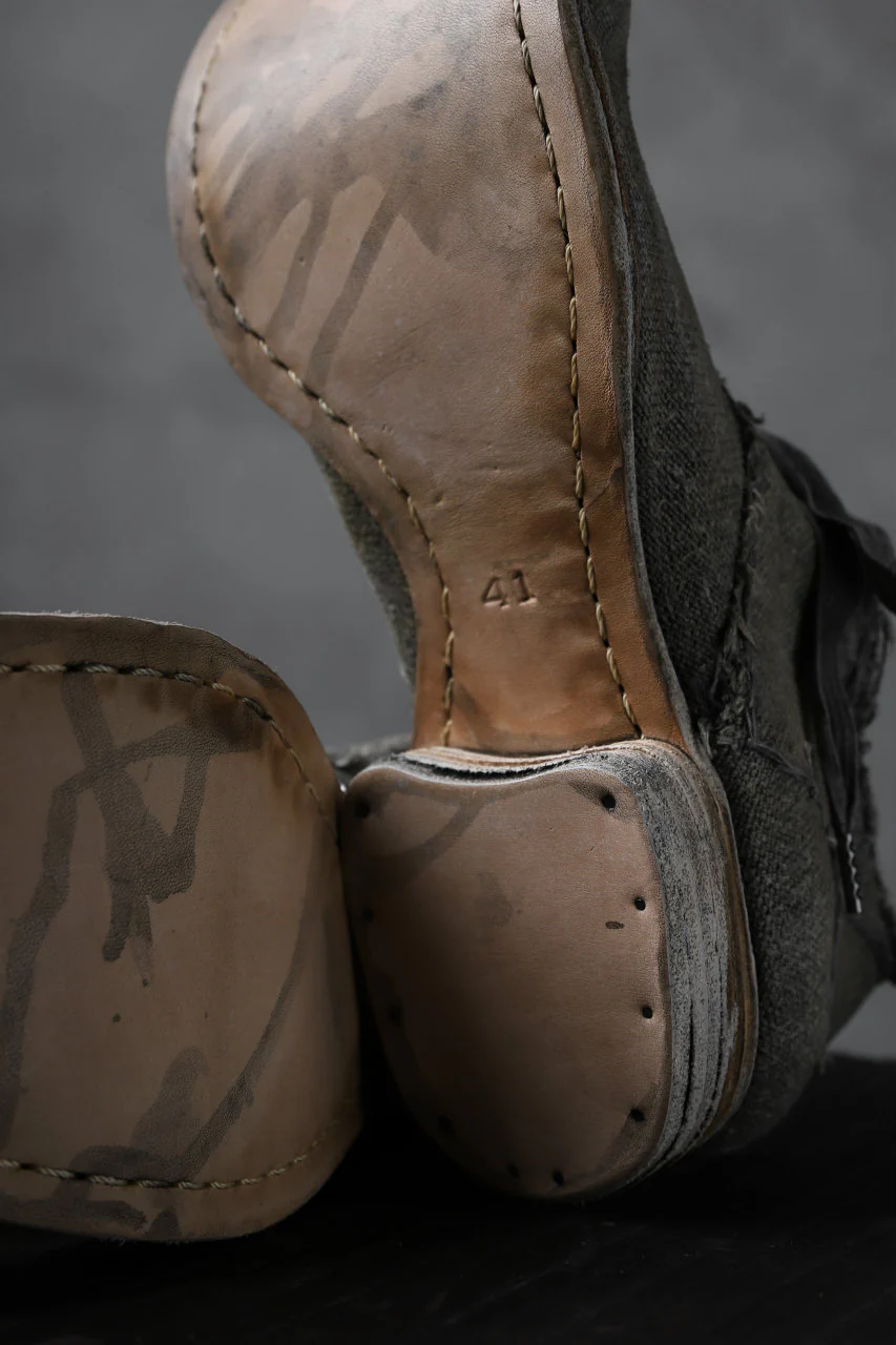 daska×Portaille exclusive for LOOM Handmade Derby Shoes (Japan Ink) - Image 35