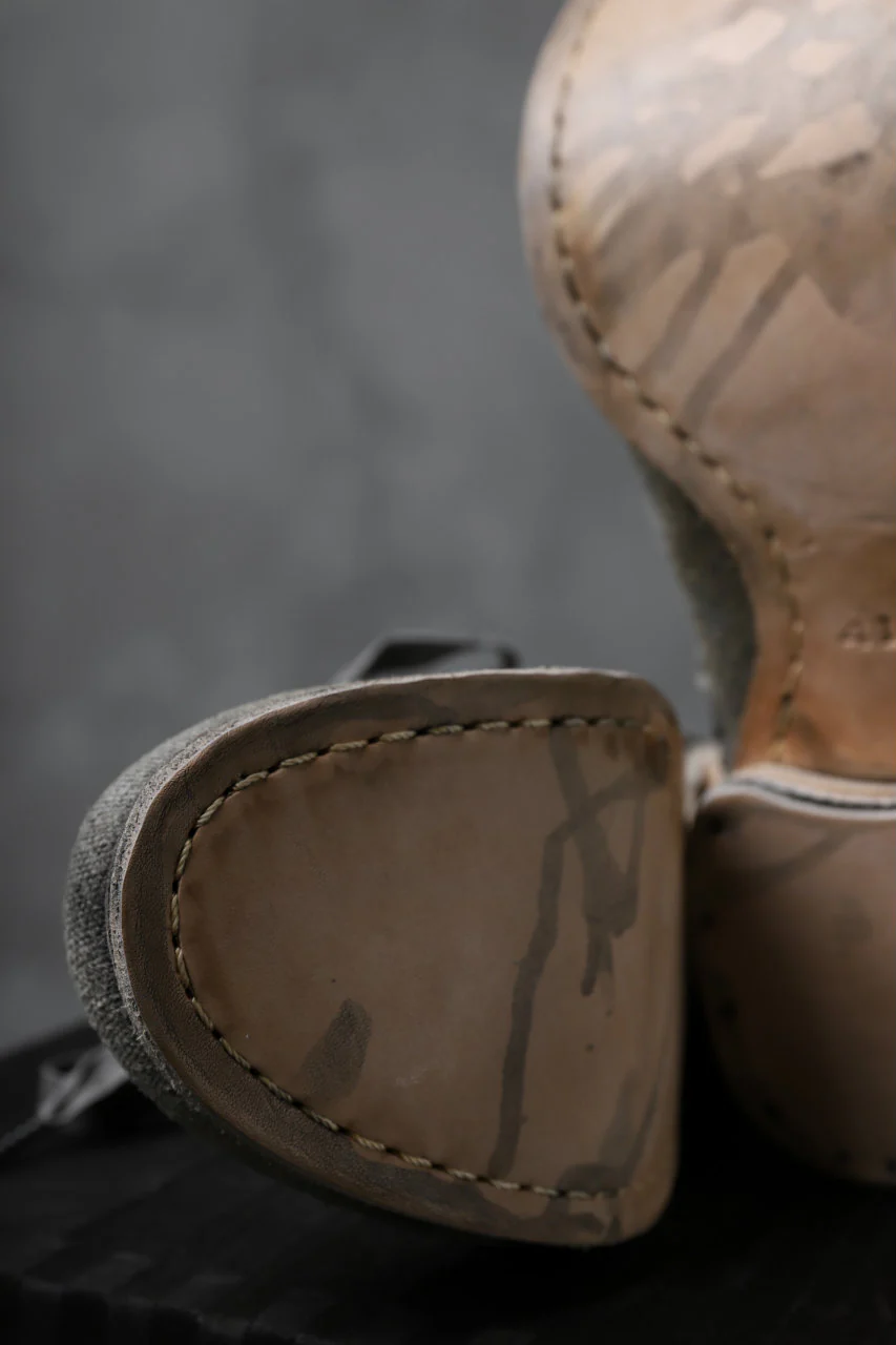 daska×Portaille exclusive for LOOM Handmade Derby Shoes (Japan Ink) - Image 38