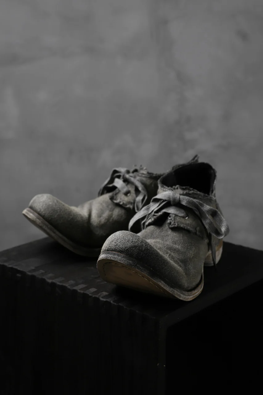 daska×Portaille exclusive for LOOM Handmade Derby Shoes (Japan Ink) - Image 4
