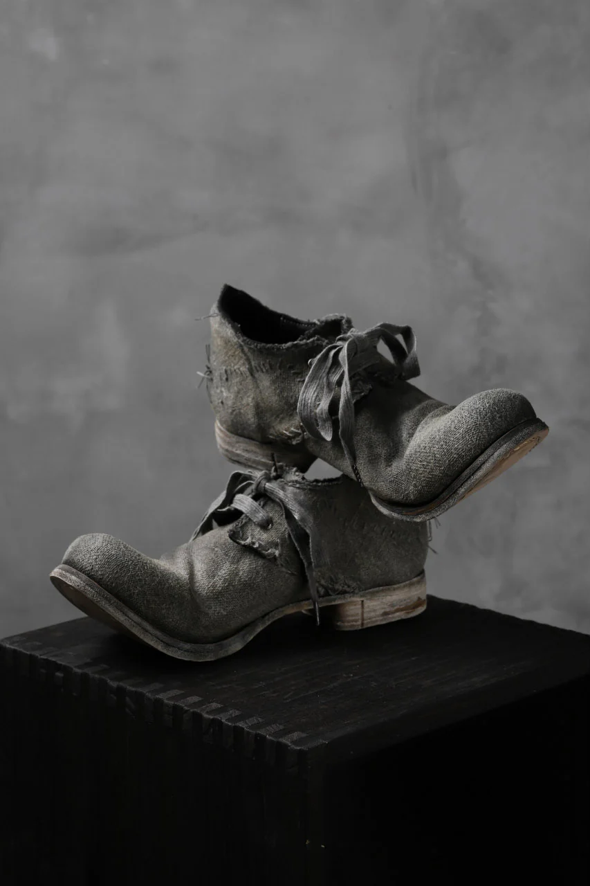 daska×Portaille exclusive for LOOM Handmade Derby Shoes (Japan Ink) - Image 9