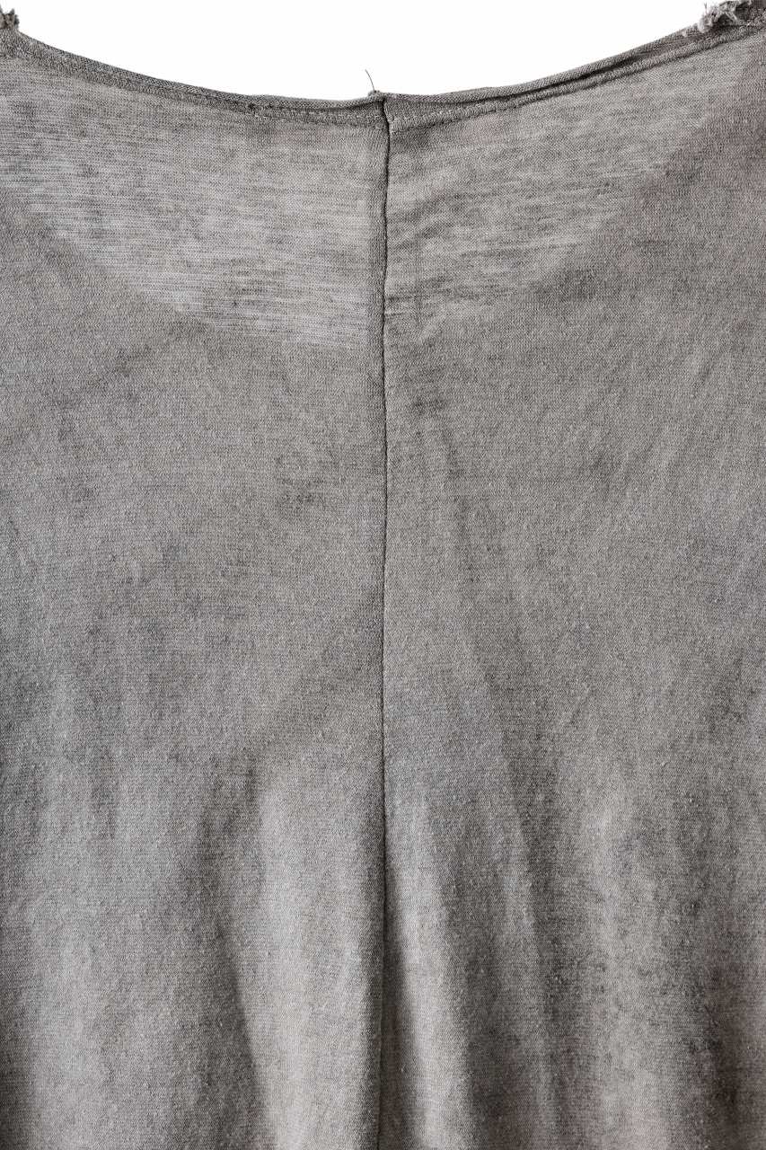 daub DYEING CENTRAL BACK SEAM ERGONOMIC T-SHIRT / SLAB COLI JERSEY (HAND DYED) - Image 11