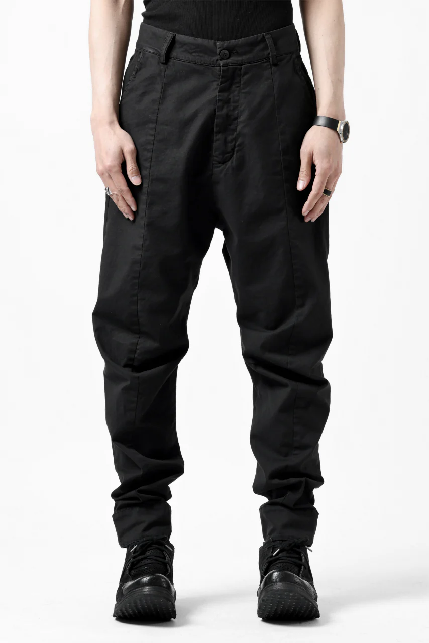 daub DYEING CLOSURE PANTS / STRETCH L.C (BLACK) - Image 2