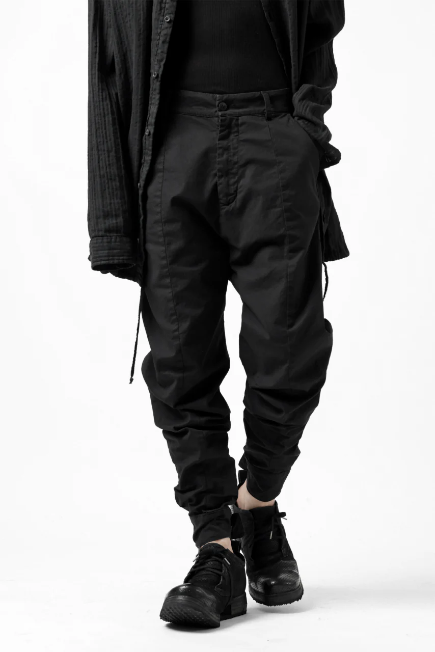 daub DYEING CLOSURE PANTS / STRETCH L.C (BLACK) - Image 6