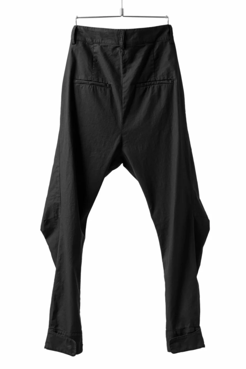 daub DYEING CLOSURE PANTS / STRETCH L.C (BLACK) - Image 8