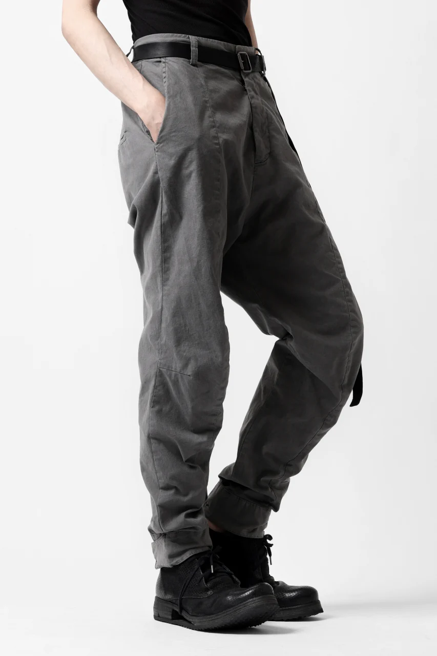 daub DYEING CLOSURE PANTS / STRETCH L.C (GREY) - Image 24