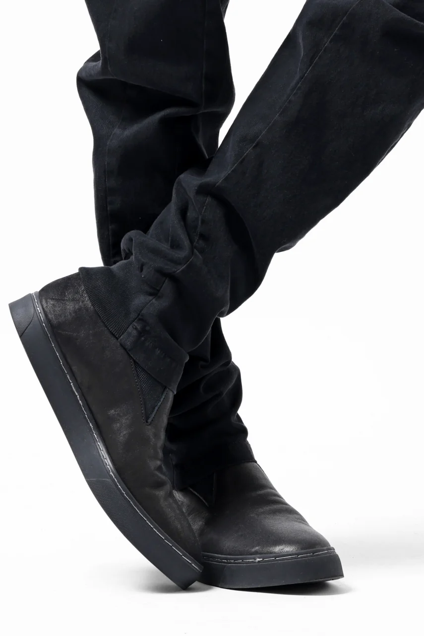 daub DYEING EASY TROUSER PANTS / STRETCH TWILL COTTON (BLACK) - Image 34