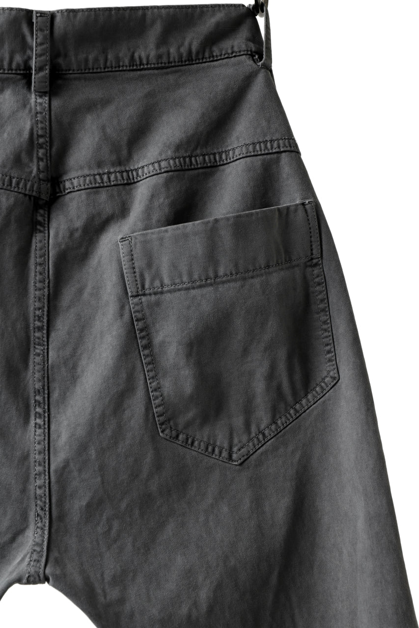 daub DYEING ERGONOMIC PANTS / STRETCH COTTON (GREY) - Image 21