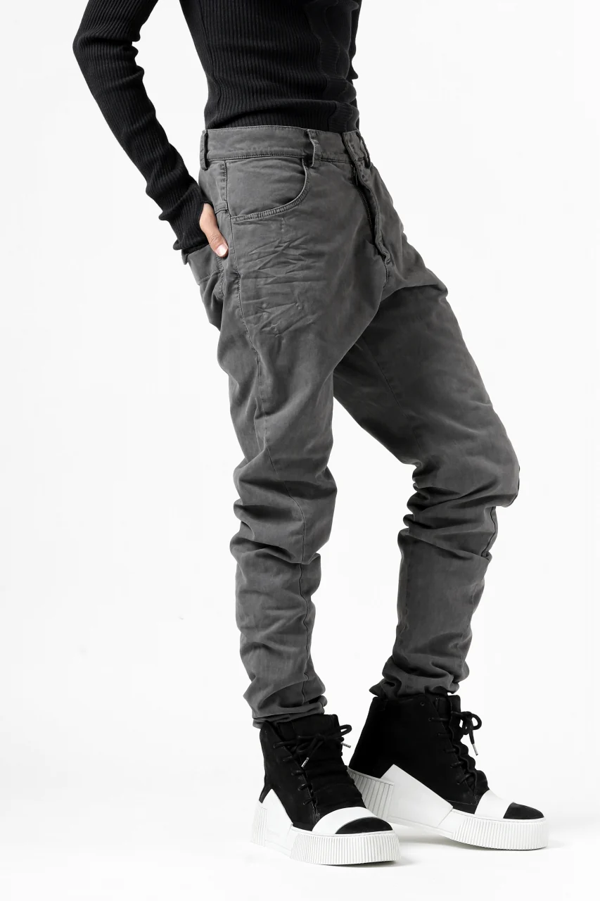 daub DYEING ERGONOMIC PANTS / STRETCH COTTON (GREY) - Image 24