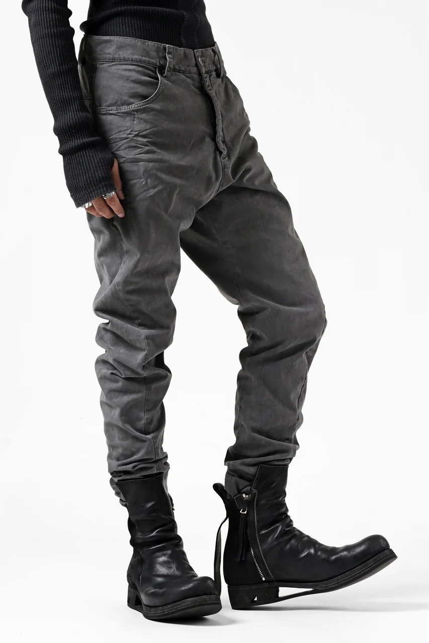 daub DYEING ERGONOMIC PANTS / STRETCH COTTON (GREY) - Image 9