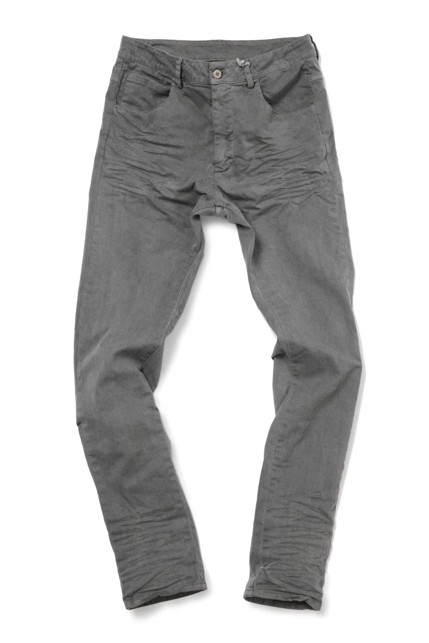 daub DYEING ERGONOMIC SLIM PANTS / L.TWILL (GREY) - Image 11