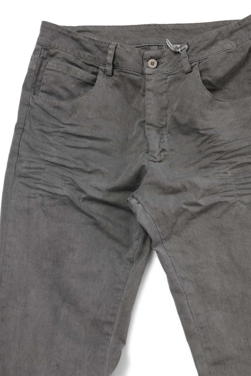 daub DYEING ERGONOMIC SLIM PANTS / L.TWILL (GREY) - Image 15