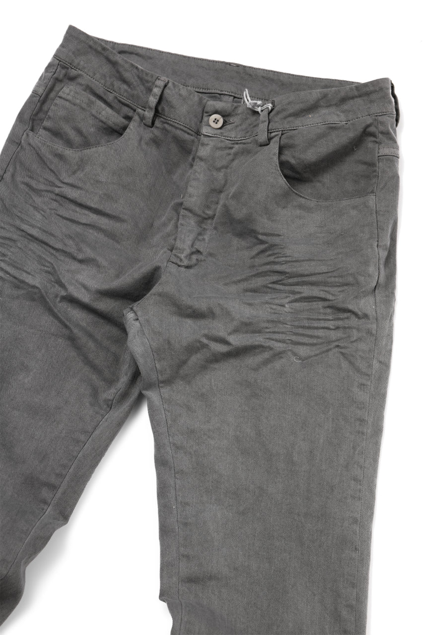 daub DYEING ERGONOMIC SLIM PANTS / L.TWILL (GREY) - Image 20