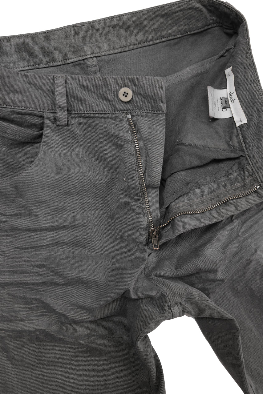 daub DYEING ERGONOMIC SLIM PANTS / L.TWILL (GREY) - Image 21