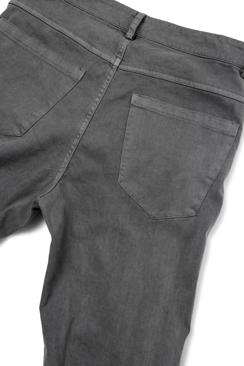 daub DYEING ERGONOMIC SLIM PANTS / L.TWILL (GREY) - Image 26