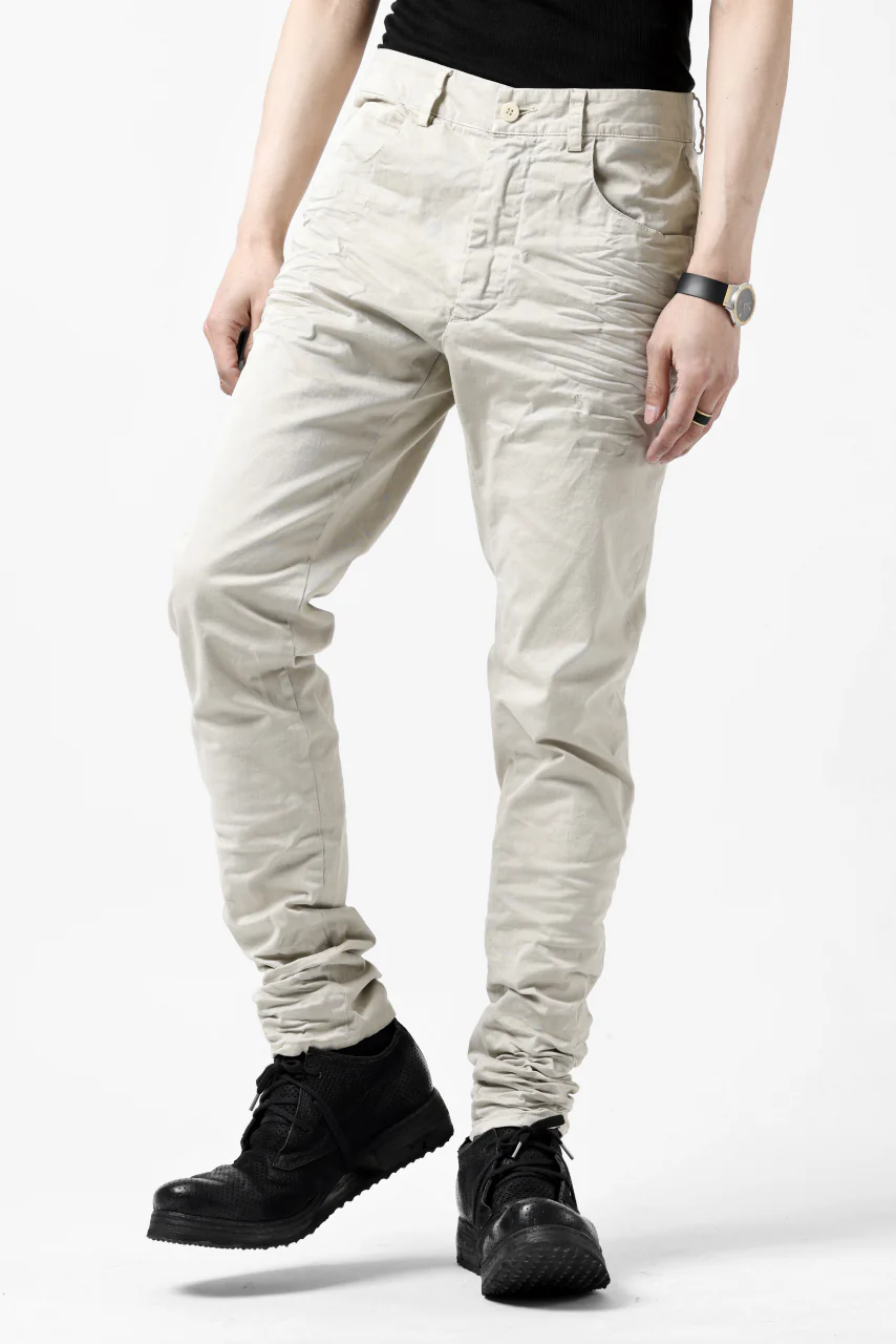 daub DYEING ERGONOMIC SLIM PANTS / STRETCH L.C (SAND) - Image 3