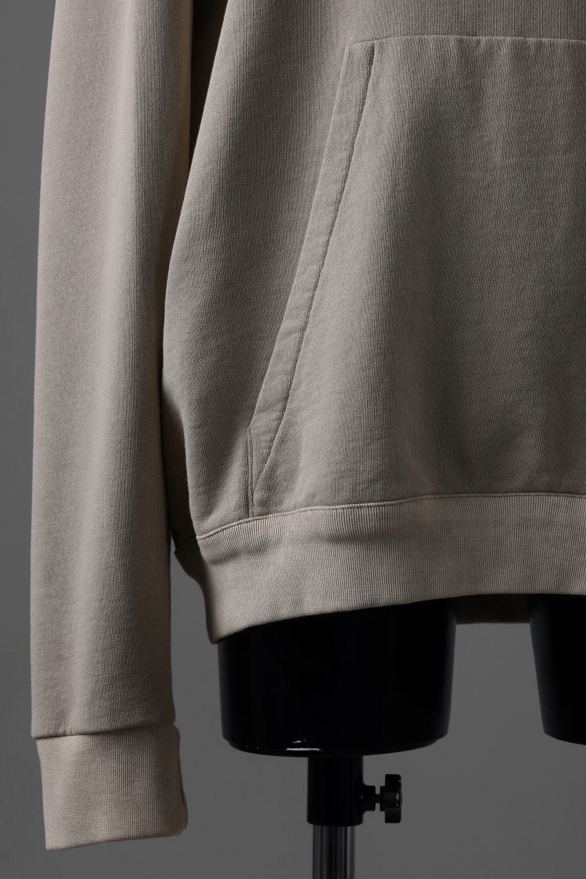 daub DYEING HOODIE PULLOVER / F.TERRY (SAND) - Image 7