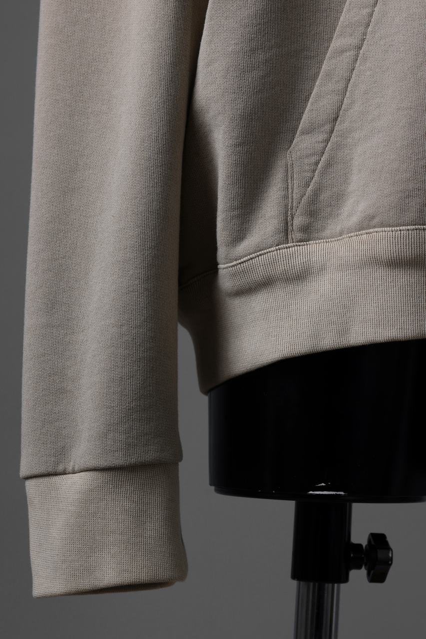 daub DYEING HOODIE PULLOVER / F.TERRY (SAND) - Image 8