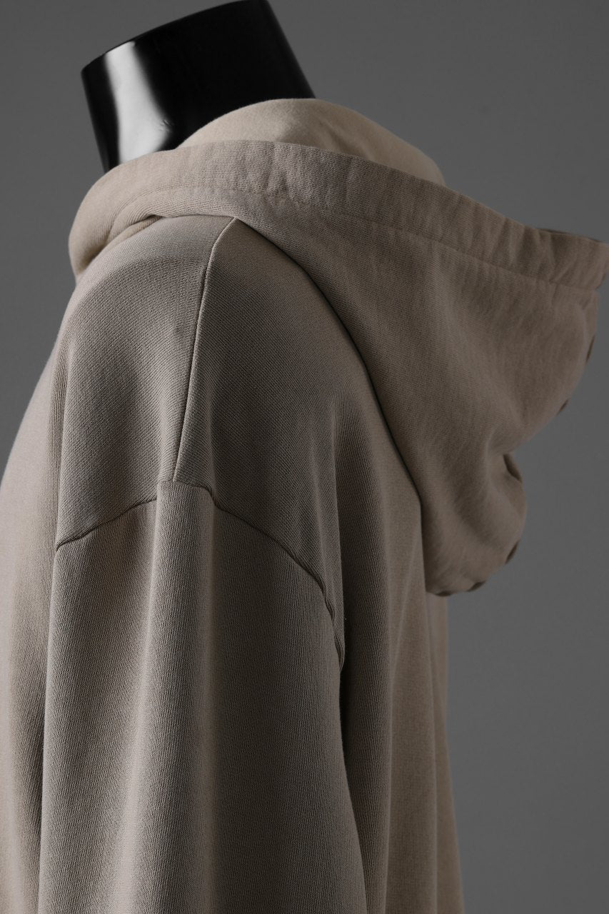 daub DYEING HOODIE PULLOVER / F.TERRY (SAND) - Image 9