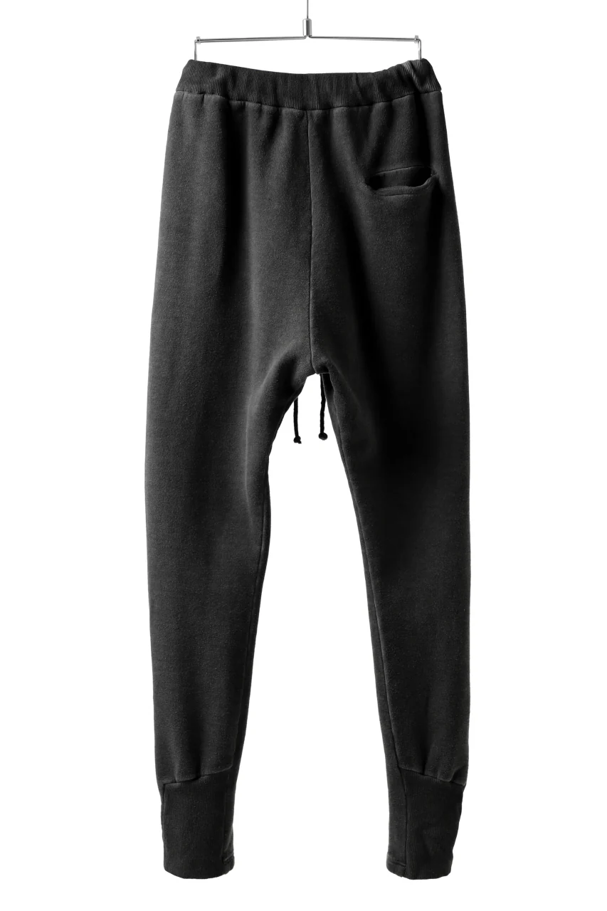 daub DYEING JOG-PANTS / COTTON FLEECY (DARK GREY) - Image 12