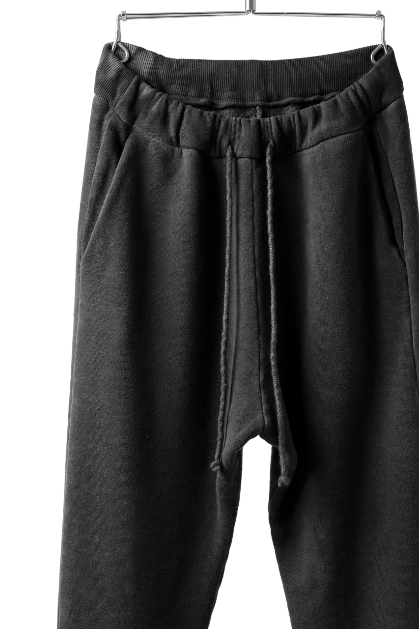 daub DYEING JOG-PANTS / COTTON FLEECY (DARK GREY) - Image 13