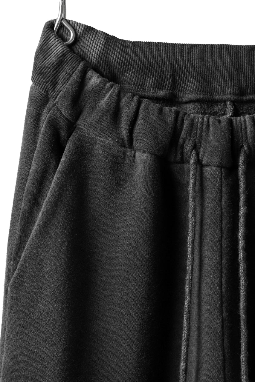 daub DYEING JOG-PANTS / COTTON FLEECY (DARK GREY) - Image 14