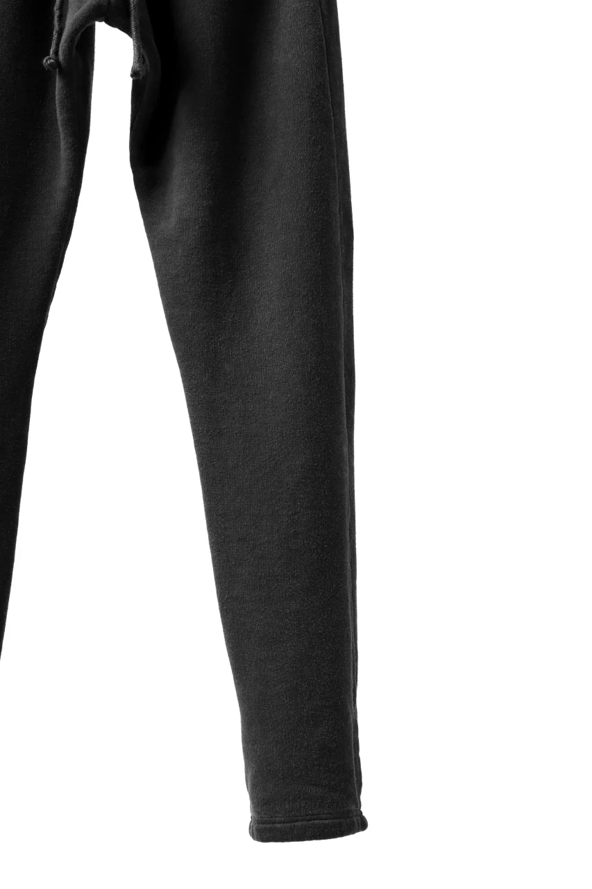 daub DYEING JOG-PANTS / COTTON FLEECY (DARK GREY) - Image 18
