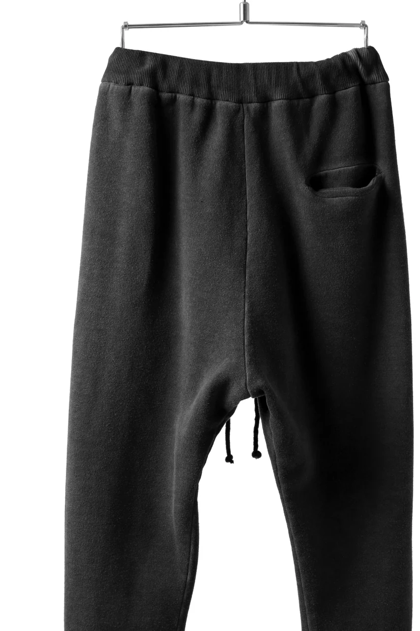 daub DYEING JOG-PANTS / COTTON FLEECY (DARK GREY) - Image 21