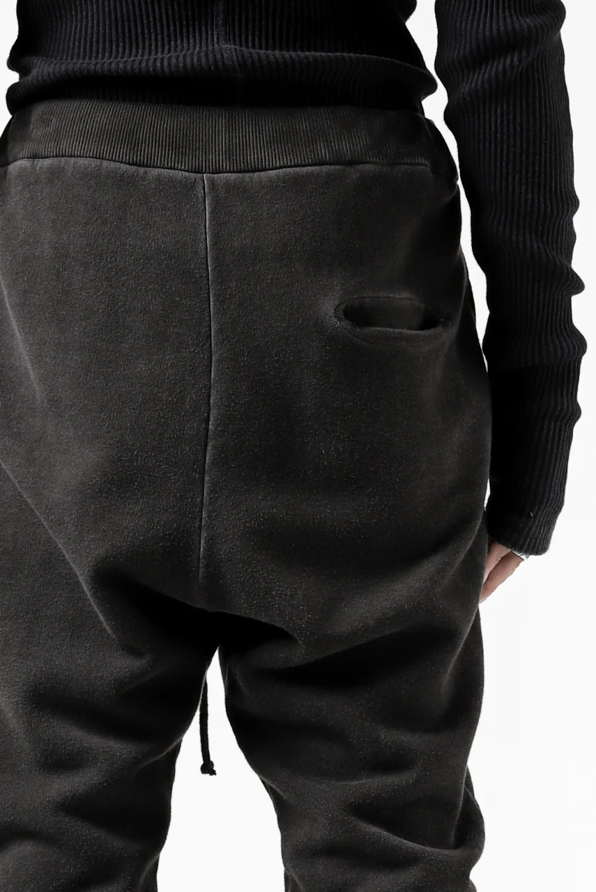 daub DYEING JOG-PANTS / COTTON FLEECY (DARK GREY) - Image 29