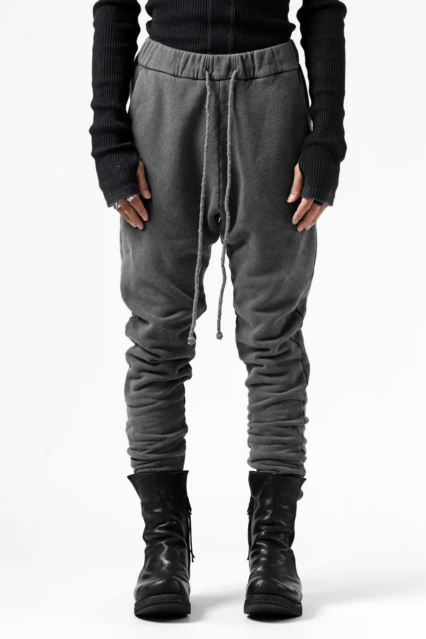 daub DYEING JOG-PANTS / COTTON FLEECY (GREY) - Image 3