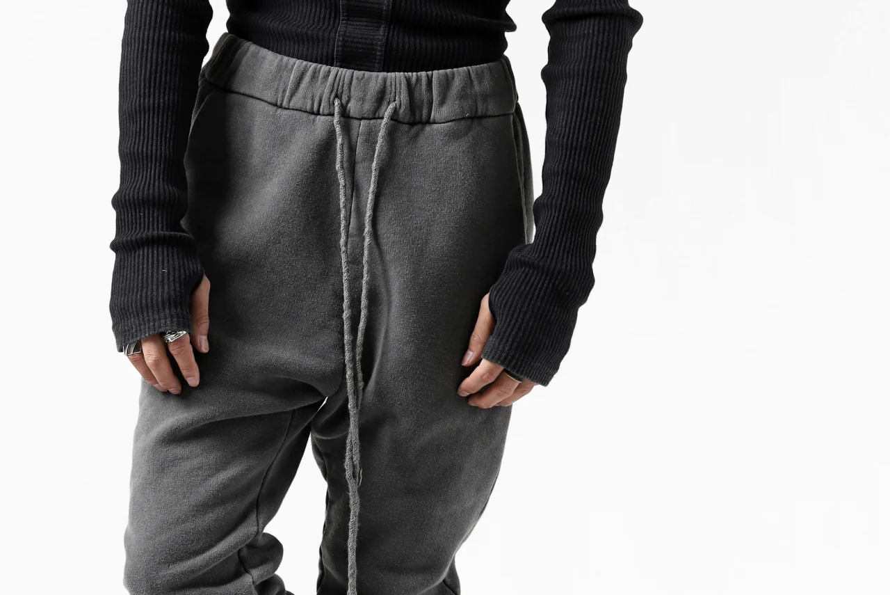 daub DYEING JOG-PANTS / COTTON FLEECY (GREY) - Image 35