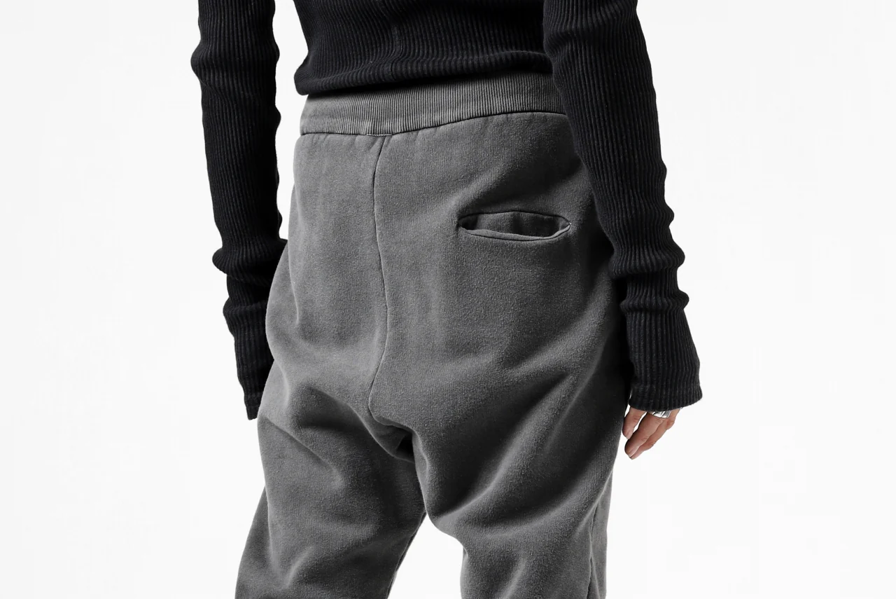 daub DYEING JOG-PANTS / COTTON FLEECY (GREY) - Image 36