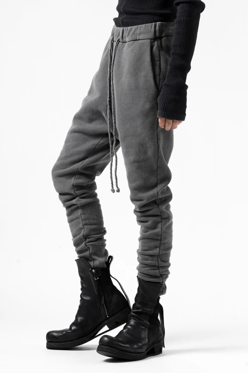 daub DYEING JOG-PANTS / COTTON FLEECY (GREY) - Image 5