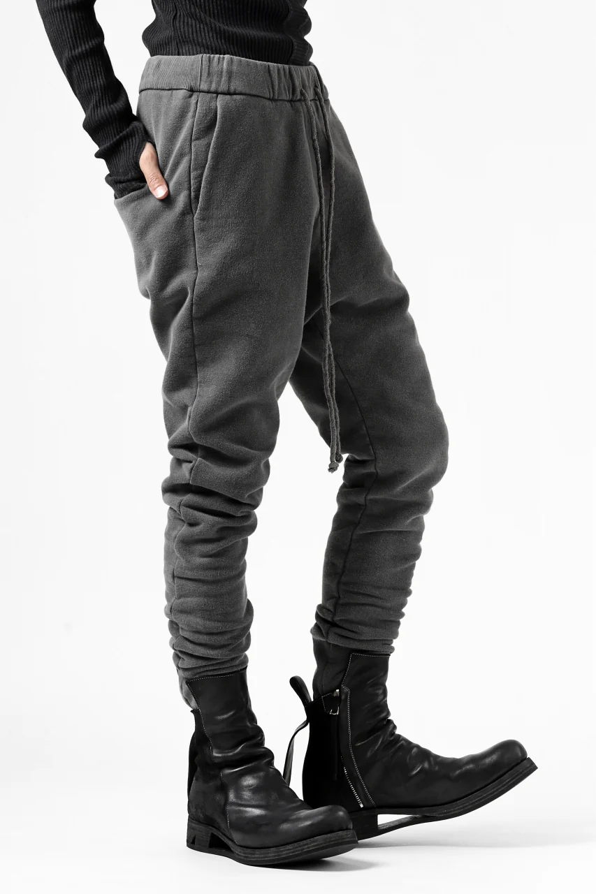 daub DYEING JOG-PANTS / COTTON FLEECY (GREY) - Image 6
