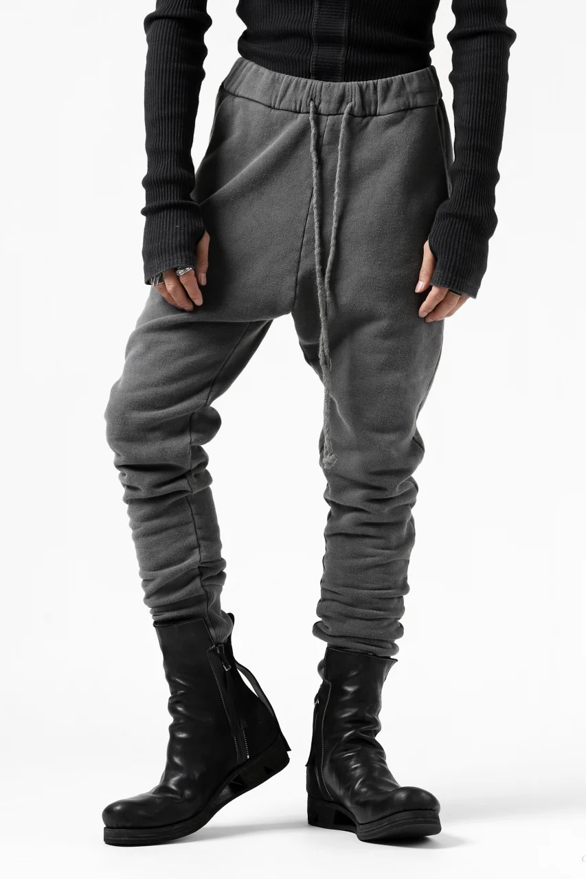 daub DYEING JOG-PANTS / COTTON FLEECY (GREY) - Image 8